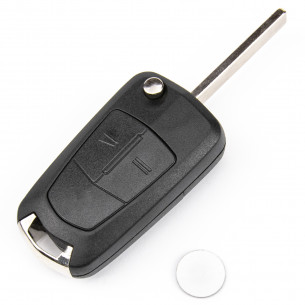 Opel Remote Flip Car Key 93178494 With Electronics