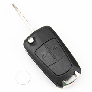 Opel Remote Flip Car Key 93178494 With Electronics