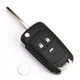 Opel Remote Flip Key 13500234 with Electronics