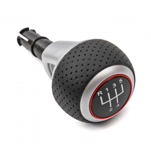 Pelle Pomello Del Cambio Per Audi A3 8L 8P A4 B6 B7 B8 S-line 5 Marce