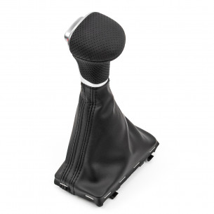 Pelle Traforata Leva Del Pomello Del Cambio Automatico per Audi A3 A4 Q5 LHD