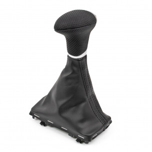 Pelle Traforata Leva Del Pomello Del Cambio Automatico per Audi A3 A4 Q5 LHD
