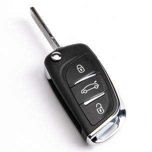 Peugeot 207 307 Citroen Berlingo 0536 Schlüssel Umbausatz 3 Tasten