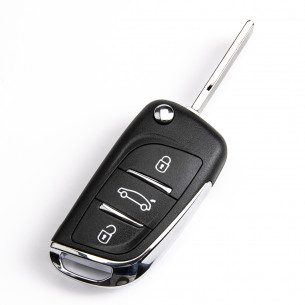 Peugeot 207 307 Citroen Berlingo Billentyűhéj-átalakító készlet 3 gombos
