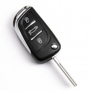 Peugeot 207 307 Citroen Berlingo Komplet za konverziju kućišta s 3 tipke