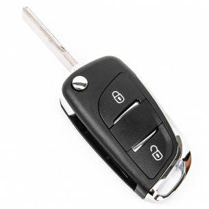 Peugeot 307 308 407 607 Expert Boxer Citroen C2 C3 Key Cover 2 Buttons