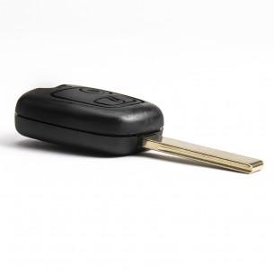 Peugeot Remote Car Key 433Mhz with 2 Buttons and Electronics