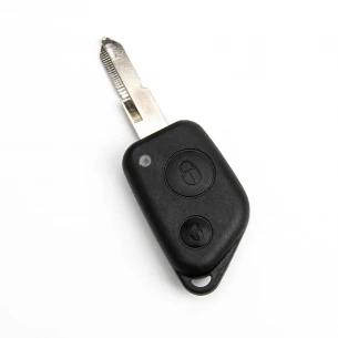 Peugeot Key Shell With 2 Buttons