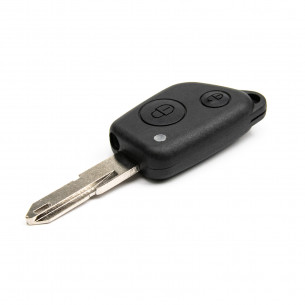 Peugeot Key Shell With 2 Buttons