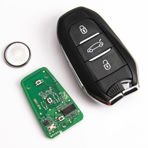 Peugeot Remote Car Key 98105588ZD with Electronics