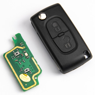 Peugeot Remote Control Key 6490EE with Electronics