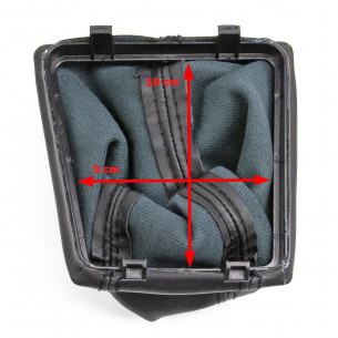 Pomello Del Caambio Cuffia Pu Pelle Per Skoda Octavia III 3 6 Marce
