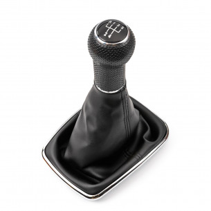 Pomello Del Caambio Cuffia Pu Pelle Per Volkswagen Golf IV Bora 5 Marce