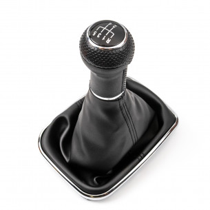 Pomello Del Caambio Cuffia Pu Pelle Per Volkswagen Golf IV Bora 5 Marce