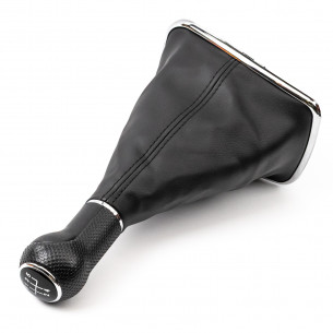 Pomello Del Caambio Cuffia Pu Pelle Per Volkswagen Golf IV Bora 5 Marce