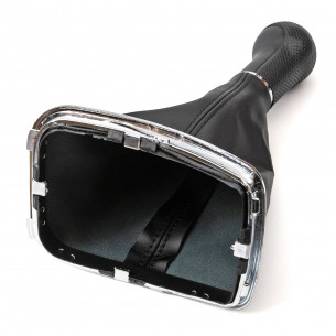 Pomello Del Caambio Cuffia Pu Pelle Per Volkswagen Golf IV Bora 5 Marce