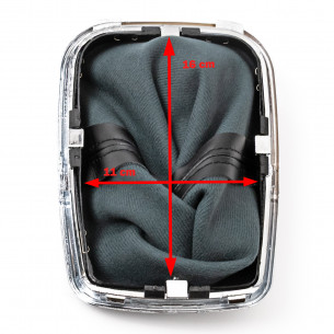 Pomello Del Caambio Cuffia Pu Pelle Per Volkswagen Golf IV Bora 5 Marce