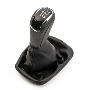 Pomello Del Caambio Cuffia Pu Pelle Per Volkswagen Golf IV Bora 6 Marce