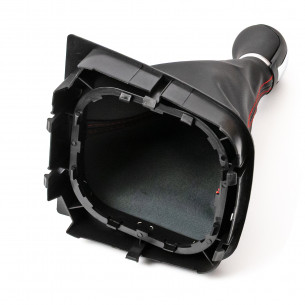 Pomello Del Caambio Cuffia Pu Pelle Per VW EOS Golf 5 V 6 VI Jetta 5 Marce