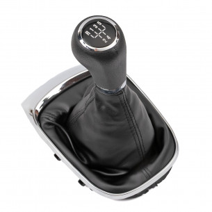 Pomello Del Cambio Cuffia Pelle per Opel Mokka Chevrolet 5 Marce