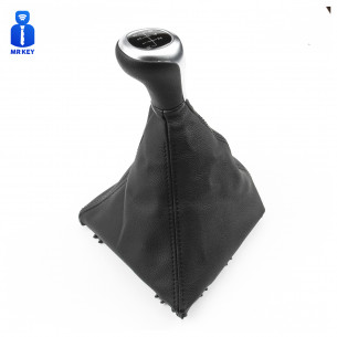 Pomello Del Cambio Cuffia Pu Pelle 6 Marce per BMW