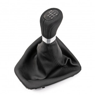 Pomello Del Cambio Cuffia Pu Pelle Per BMW E90 E91 E92 6 Marce
