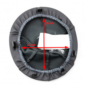 Pomello Del Cambio Cuffia Pu Pelle Per Fiat Panda 169 5 Marce