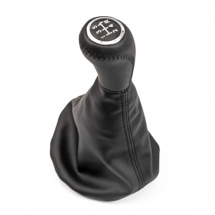 Pomello Del Cambio Cuffia Pu Pelle Per Fiat Punto 188 5 Marce