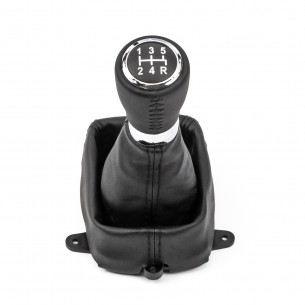 Pomello Del Cambio Cuffia Pu Pelle per Honda Accord VIII 5 Marce