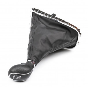 Pomello Del Cambio Cuffia Pu Pelle Per Opel Astra J 6 Marce