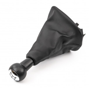 Pomello Del Cambio Cuffia Pu Pelle Per Peugeot 307 307CC 5 Marce