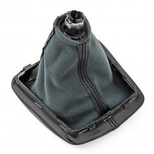 Pomello Del Cambio Cuffia Pu Pelle Per Skoda Octavia 2 II 6 Marce
