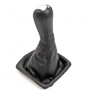 Pomello Del Cambio Cuffia Pu Pelle Per Skoda Octavia II 6 Marce - Aftermarket
