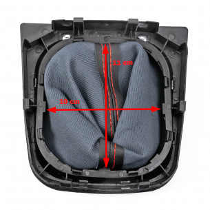 Pomello Del Cambio Cuffia Pu Pelle Per Skoda Superb 2 II 6 Marce
