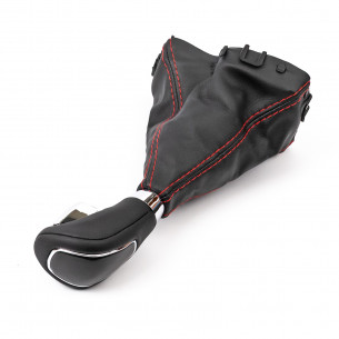 Pommeau de levier de vitesse automatique avec soufflet pour Ford Mondeo IV S-Max Kuga - Aftermarket