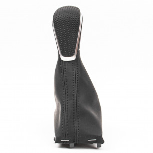 Pommeau Levier De Vitesse Soufflet Cuir perforé pour Audi automatique