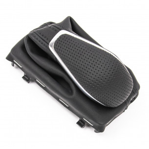 Pommeau Levier De Vitesse Soufflet Cuir perforé pour Audi automatique