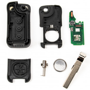 Clé Télécommande pour Porsche Cayenne 7L5959753BJ 434Mhz ID46 PCF7943A Keyless GO