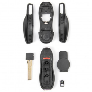 Porsche Key Cover With 3 Buttons - Aftermarket