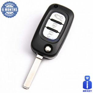 Remote car key for RENAULT 434Mhz with 3 Buttons