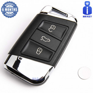 Remote car key for VW 434Mhz with 3 Buttons