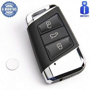 Remote car key for VW 434Mhz with 3 Buttons