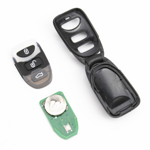 Remote Control Car Key 433Mhz With 3 Buttons for Hyundai / Kia