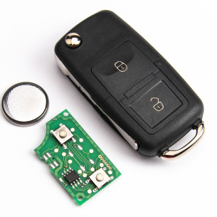 VW / Skoda Remote Flip Car Key 1J0959753N with Electronics