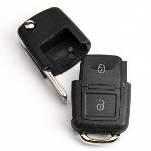 Seat/ VW Remote Flip Key 1J0959753CT With Electronics