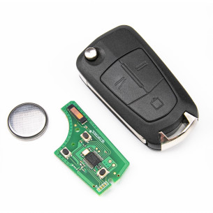 Opel Remote Flip Key 93187530 With Electronics