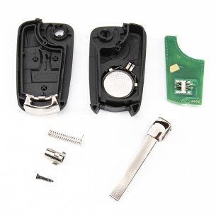 Opel Remote Flip Key 93187530 With Electronics