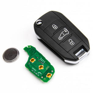 Remote Key 434Mhz With 3 Buttons For Peugeot Citroen