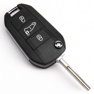 Remote Key 434Mhz With 3 Buttons For Peugeot Citroen