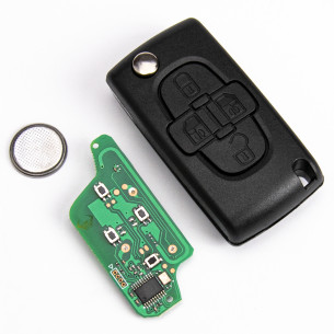 Remote Key for Peugeot with Electronics